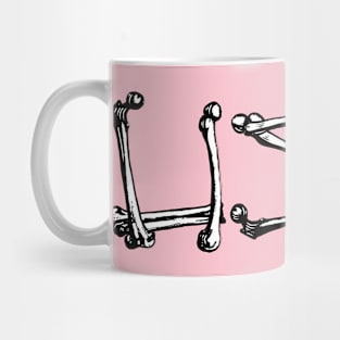 USA Bones Font Mug